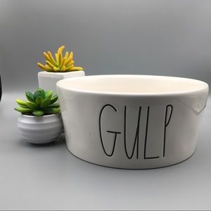 Rae Dunn GULP X-large Dog Bowl
